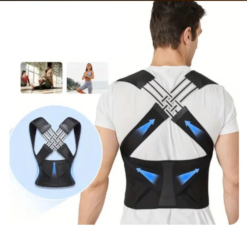 🔥Premium Back Brace Posture Corrector for Men & Women